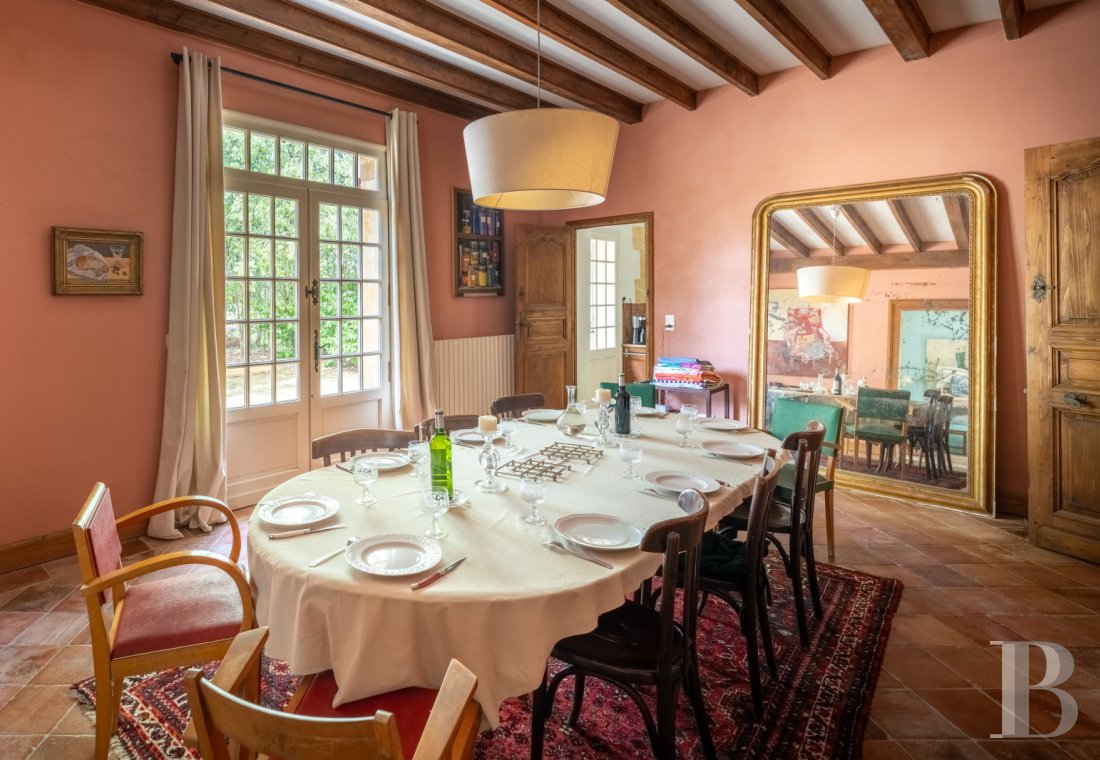En Dordogne, à l’est de Bergerac, une chartreuse du 18e siècle et son orangerie - photo  n°34