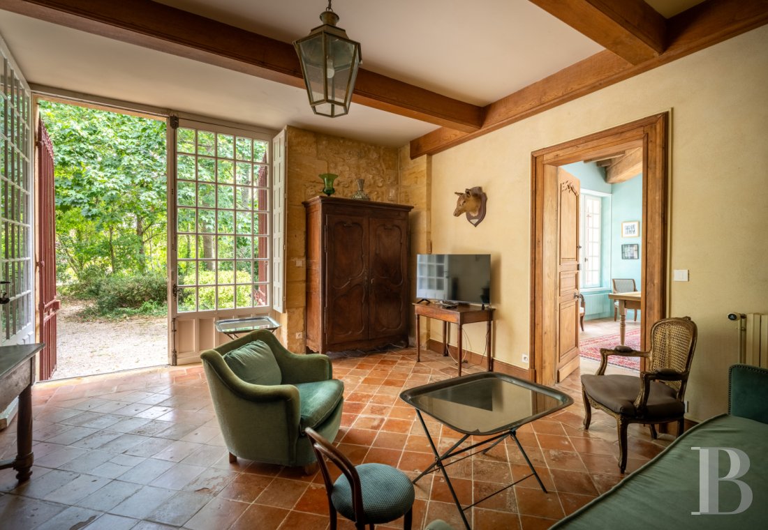 En Dordogne, à l’est de Bergerac, une chartreuse du 18e siècle et son orangerie - photo  n°30