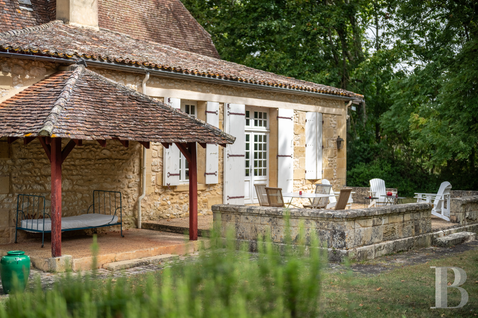 En Dordogne, à l’est de Bergerac, une chartreuse du 18e siècle et son orangerie - photo  n°6