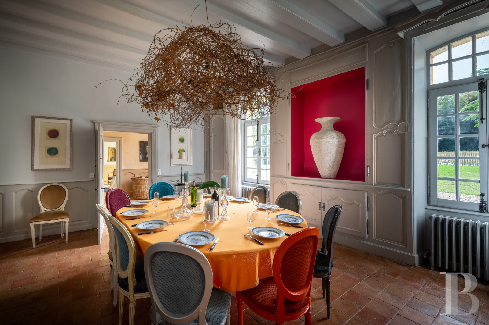 En Dordogne, à l’est de Bergerac, une chartreuse du 18e siècle et son orangerie - photo  n°16