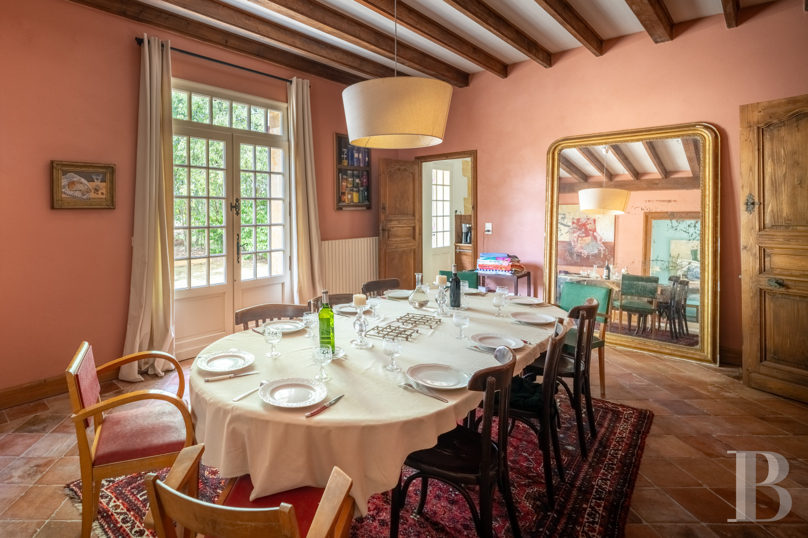 En Dordogne, à l’est de Bergerac, une chartreuse du 18e siècle et son orangerie - photo  n°34