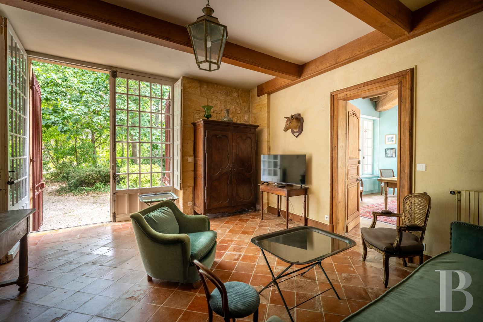 En Dordogne, à l’est de Bergerac, une chartreuse du 18e siècle et son orangerie - photo  n°30