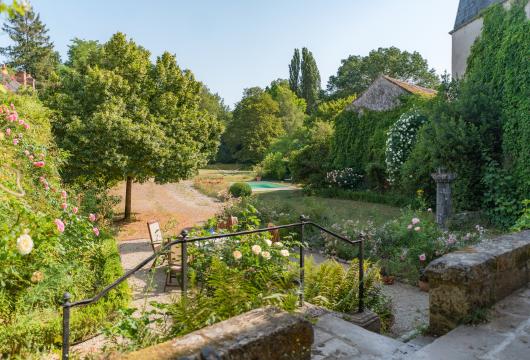 À Malesherbes, dans le Loiret, une demeure du 18e siècle et son jardin en lisière de forêt - photo  n°4