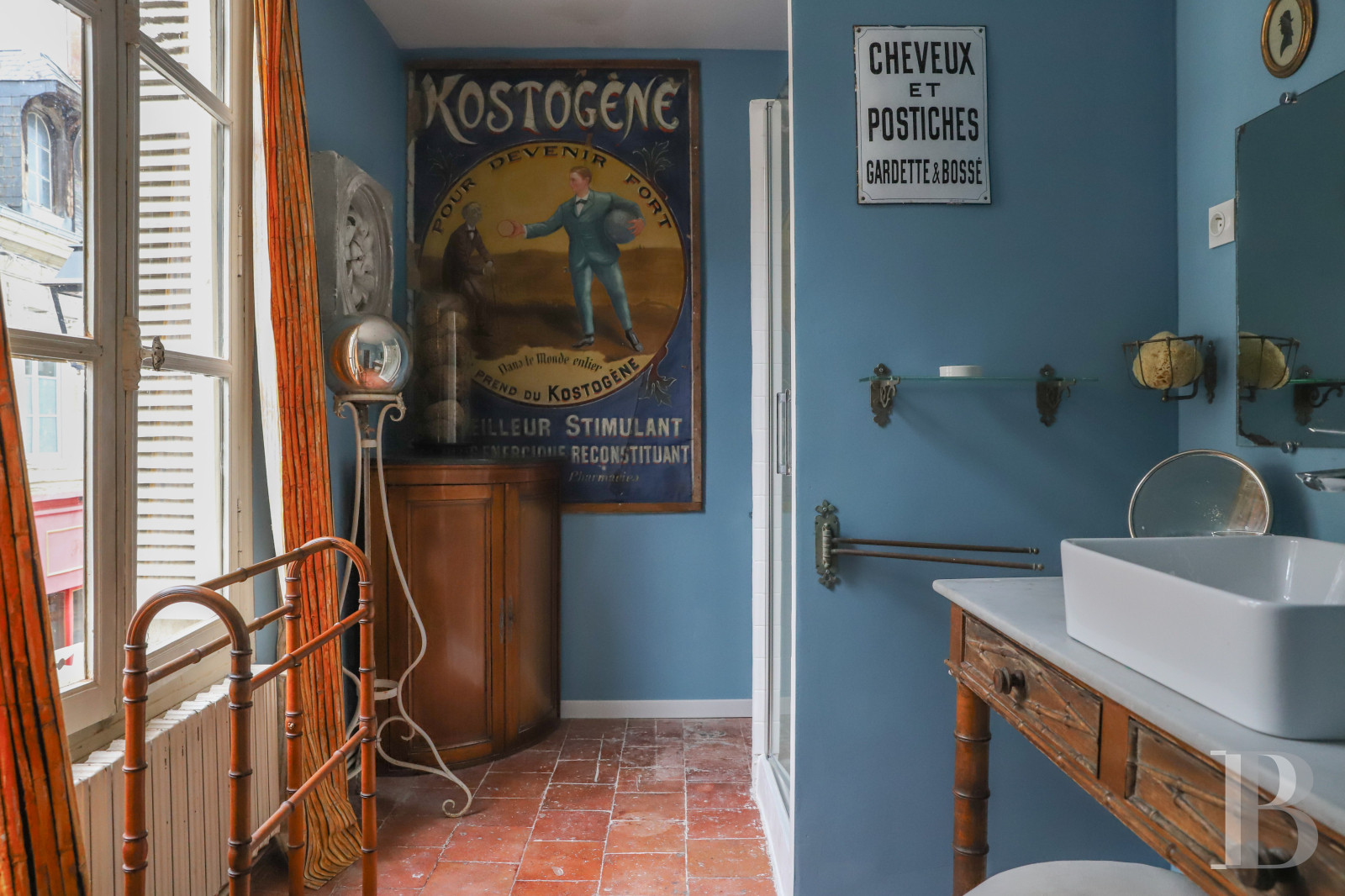 À la Chartre-sur-le-Loir, dans la Sarthe, trois chambres d’hôtes dans un immeuble de commerce du 19e siècle - photo  n°7