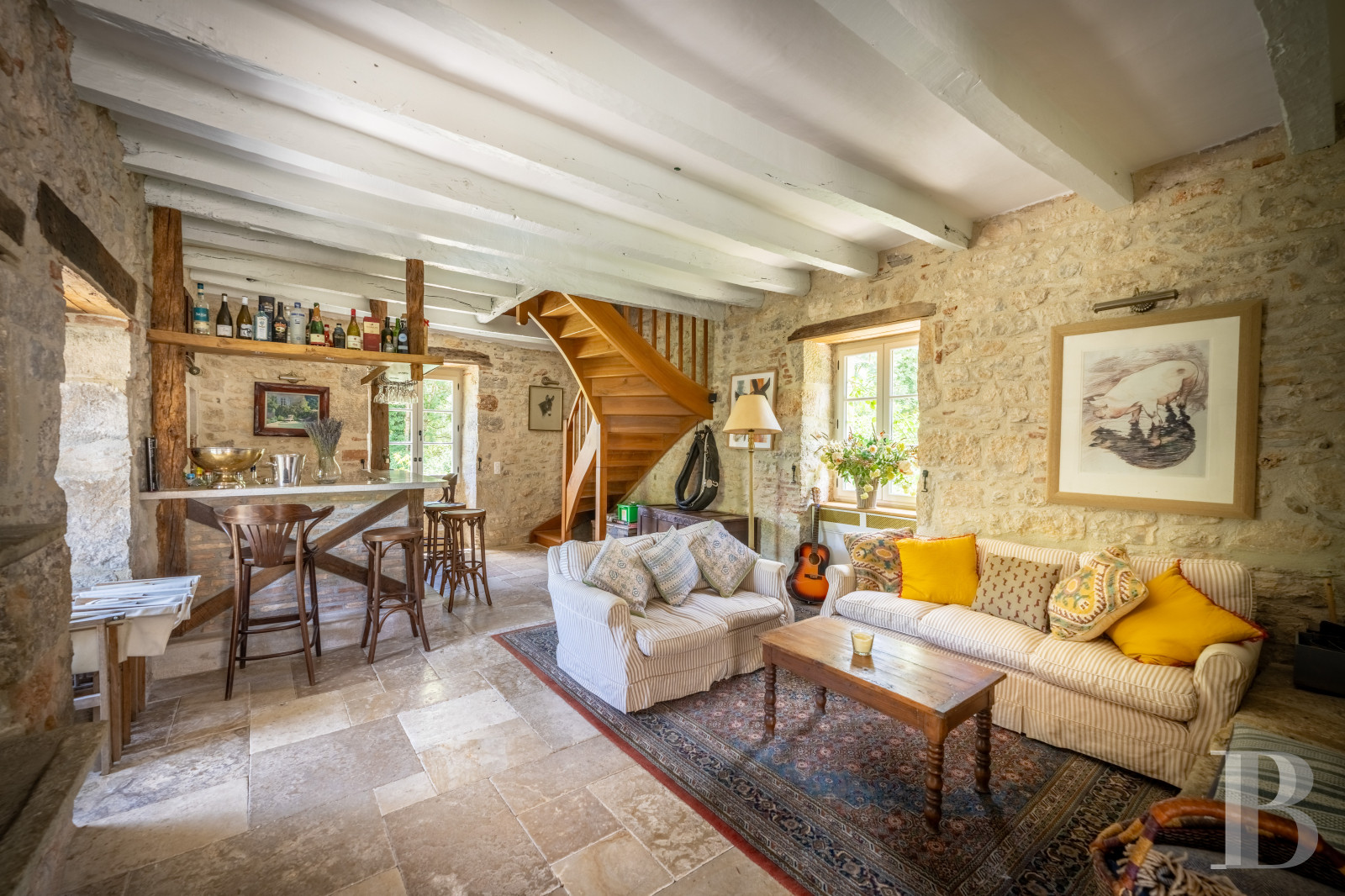 An old mill transformed into a holiday home in the Causse de Cajarc, in the Lot region - photo  n°15