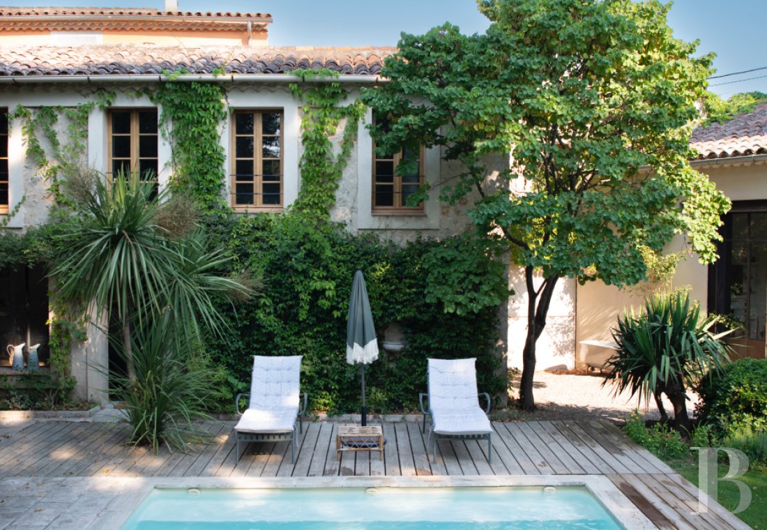 Au centre de Brignoles, dans le Var, une maison du 19e siècle et son grand jardin clos - photo  n°4