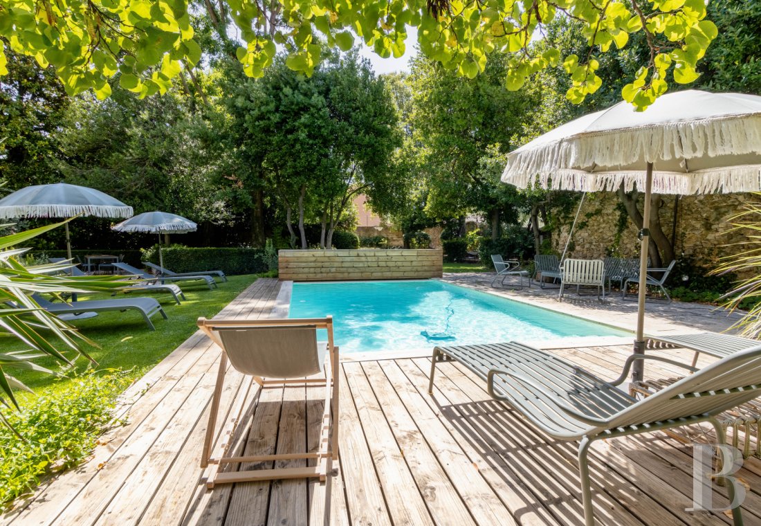 Au centre de Brignoles, dans le Var, une maison du 19e siècle et son grand jardin clos - photo  n°35