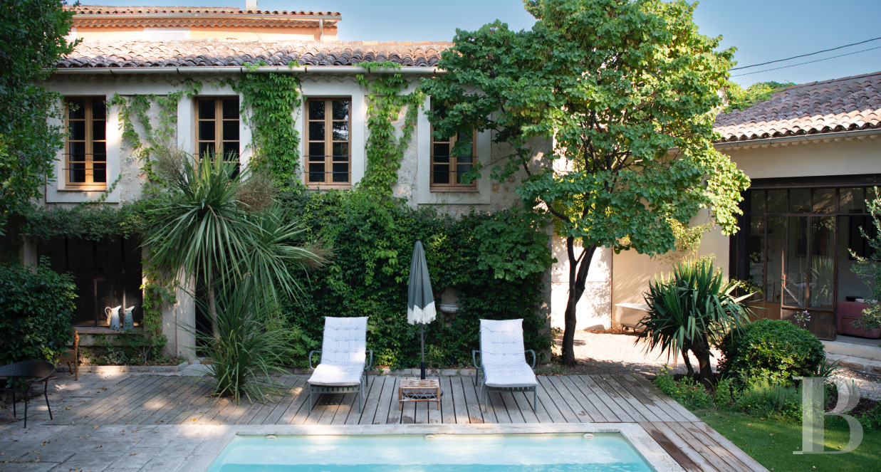 Au centre de Brignoles, dans le Var, une maison du 19e siècle et son grand jardin clos - photo  n°4