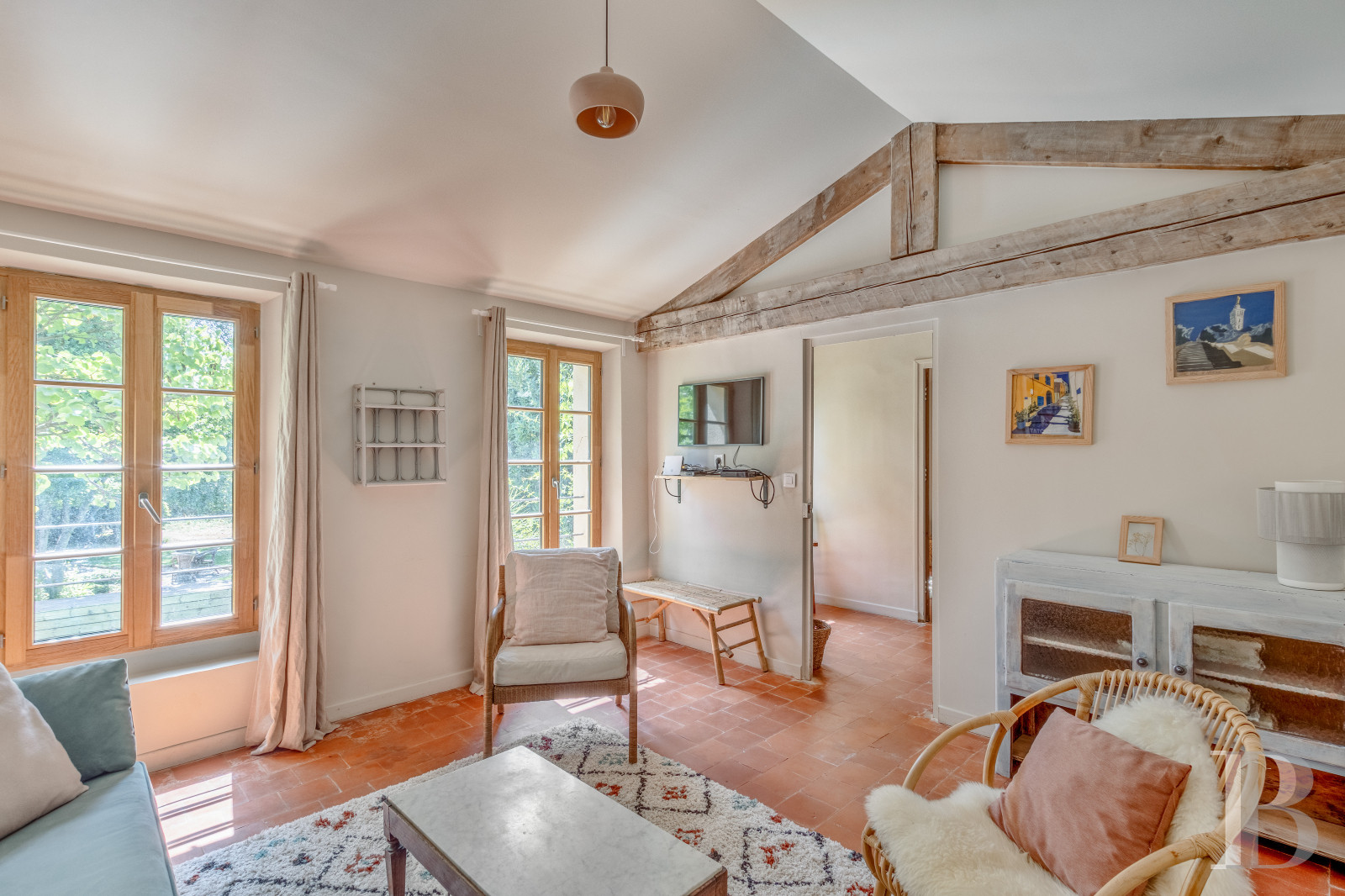 Au centre de Brignoles, dans le Var, une maison du 19e siècle et son grand jardin clos - photo  n°29