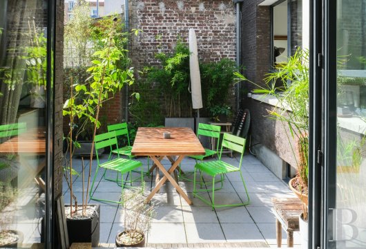 ile-de-france - A recent 140 m² house designed by an architect, with the possibility of  creating four bedrooms and a courtyard in a private lane in Saint-Ouen 