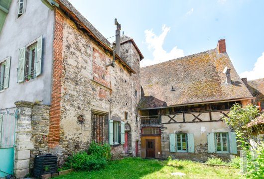 auvergne - A house in the Bourbonnais area, dating from the Renaissance era converted for residential use in the early 20th century