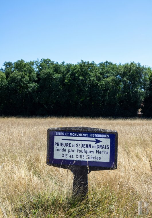 An almost entirely preserved former 12th-century priory in Azay-sur-Cher, near Tours - photo  n°41