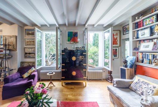 paris - A characterful house from the late 19th century with a garden, nestled in the town of Malakoff, beside Paris