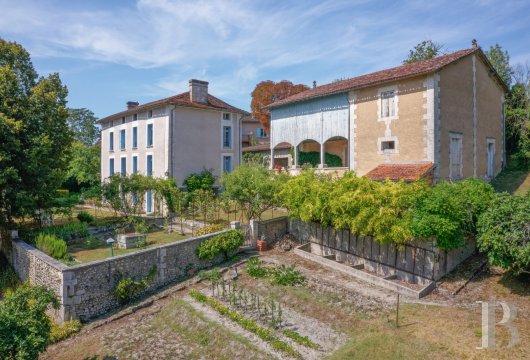 aquitaine - A grand 19th-century dwelling with four levels, outbuildings, a terrace  and two hectares of grounds, nestled in France’s Périgord area
