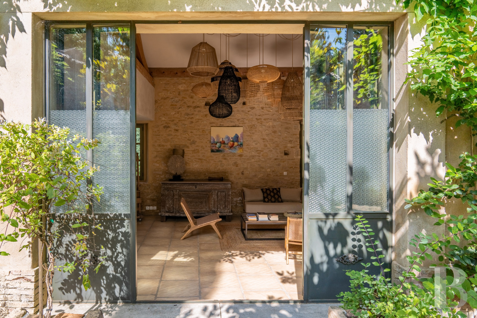 À Sabran, dans le Gard, un mas de la fin du 18e siècle entre vignes et sous-bois - photo  n°13