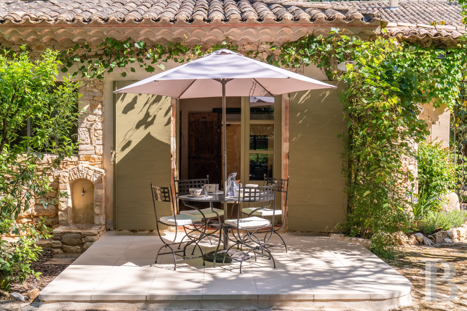 À Sabran, dans le Gard, un mas de la fin du 18e siècle entre vignes et sous-bois - photo  n°21