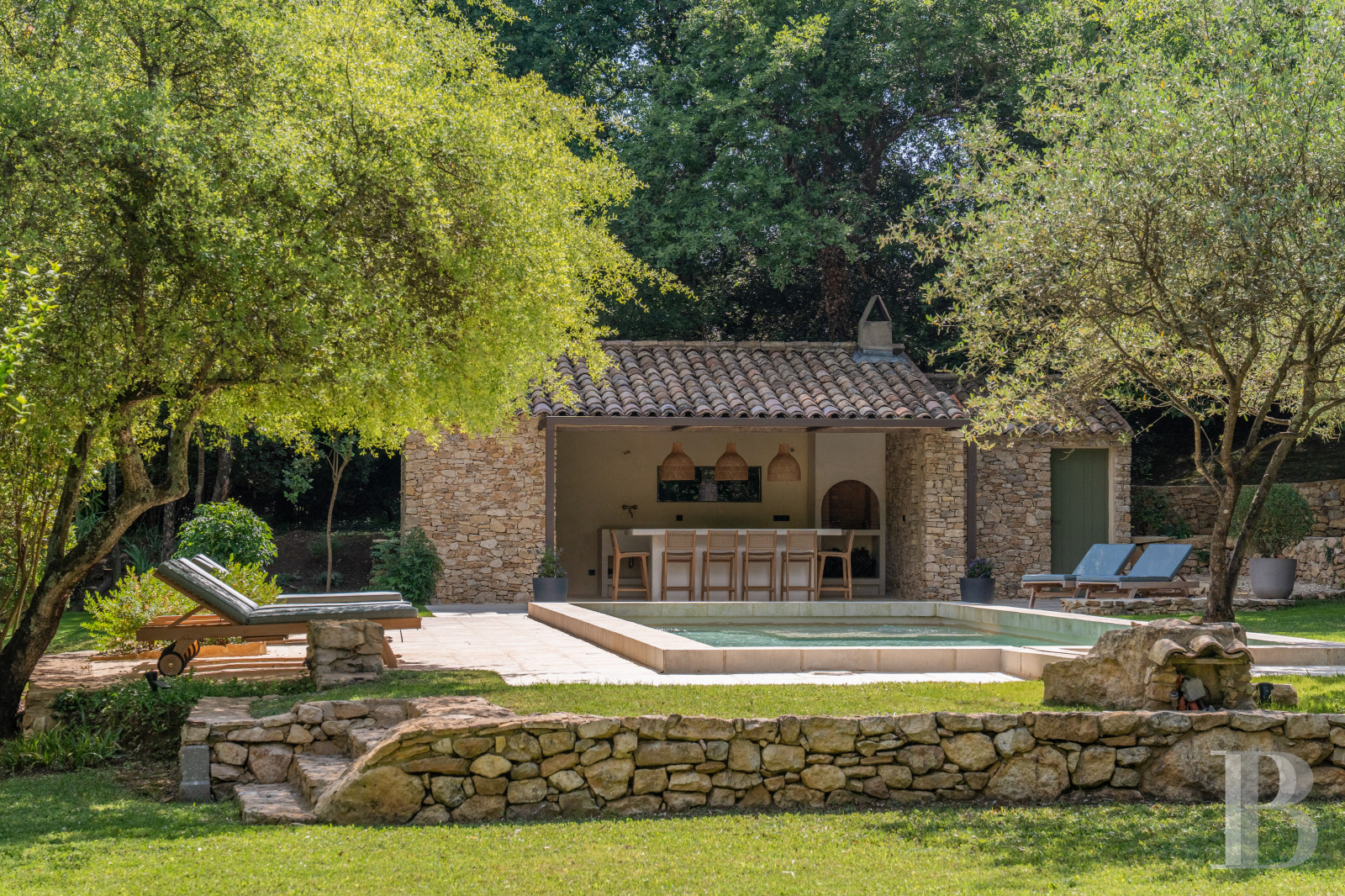 À Sabran, dans le Gard, un mas de la fin du 18e siècle entre vignes et sous-bois - photo  n°38