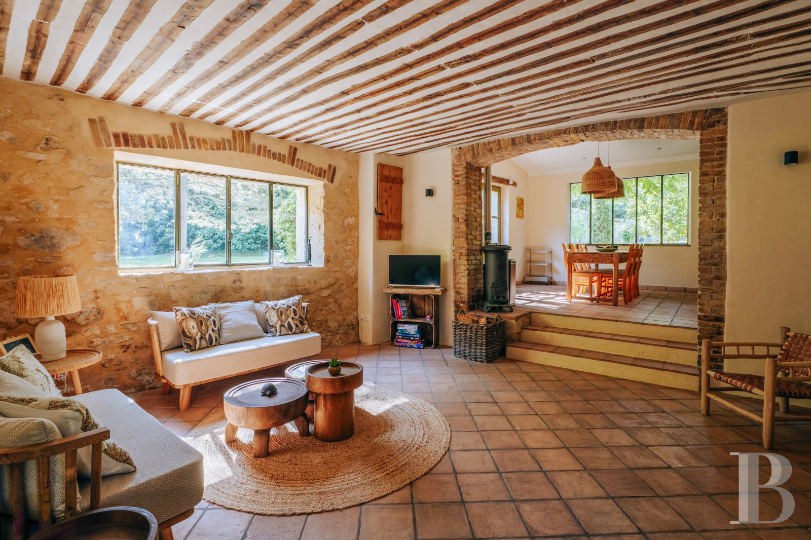 À Sabran, dans le Gard, un mas de la fin du 18e siècle entre vignes et sous-bois - photo  n°25