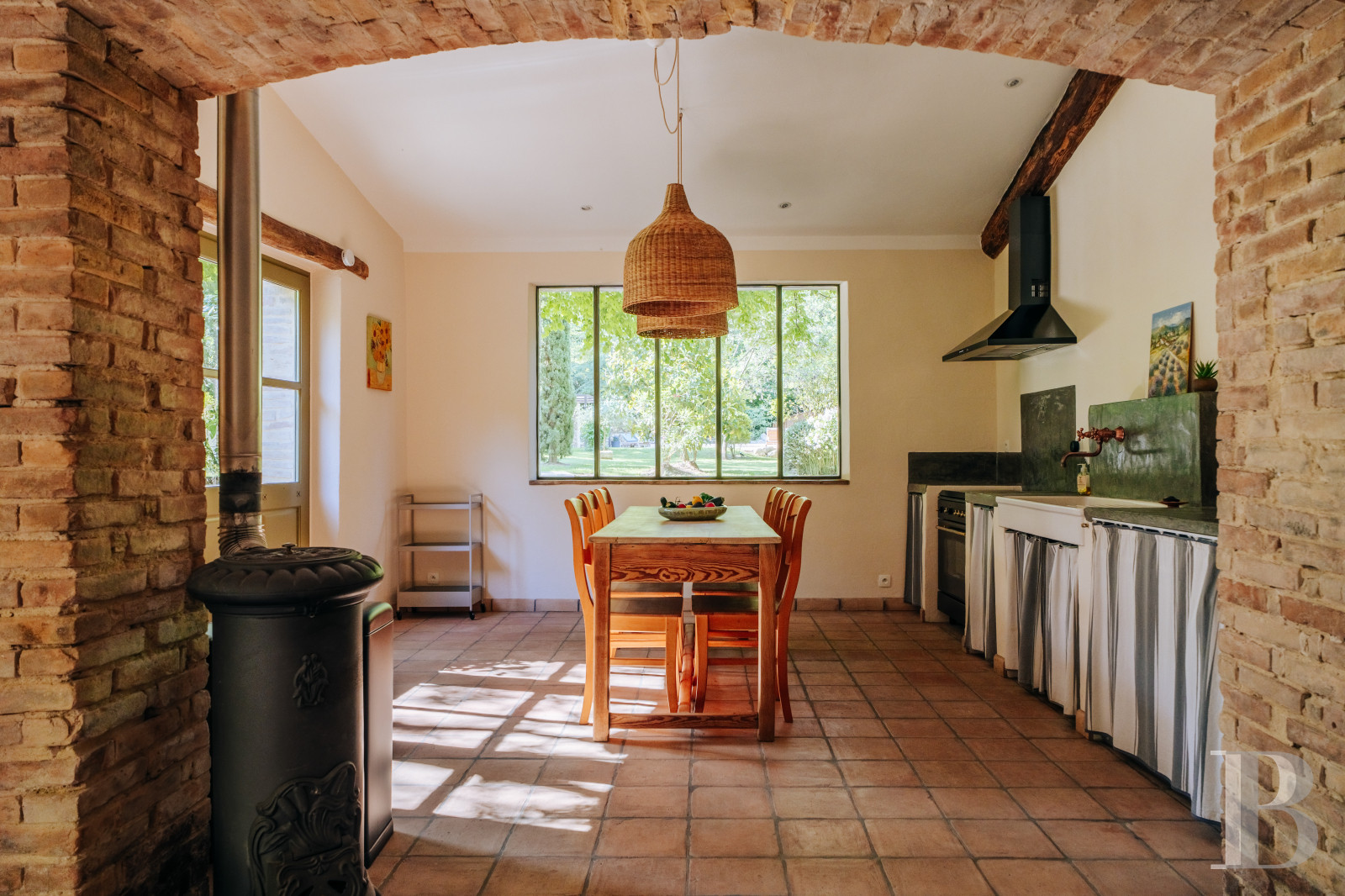 À Sabran, dans le Gard, un mas de la fin du 18e siècle entre vignes et sous-bois - photo  n°26