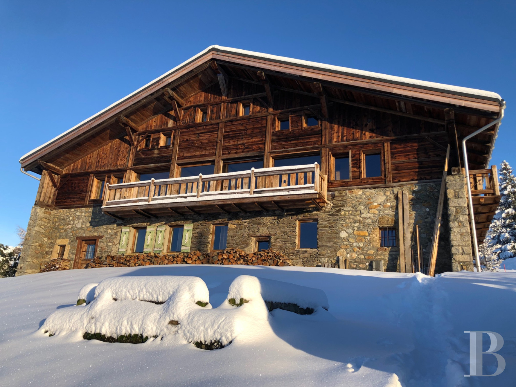 A 19th-century farmhouse preserved in its original state and completely renovated at the foot of Mont d'Arbois, in Megève - photo  n°46