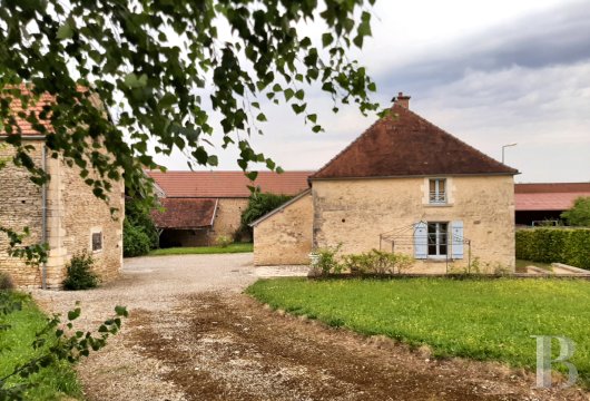 champagne-ardennes - Entre Troyes et Tonnerre, dans l'Aube,  une petite ferme rénovée et ses dépendances aménageables