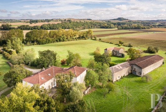 midi-pyrenees - A recently renovated country house with large outbuildings and 7.5 hectares of grounds with a river, nestled near a picturesque town in France’s Gers department