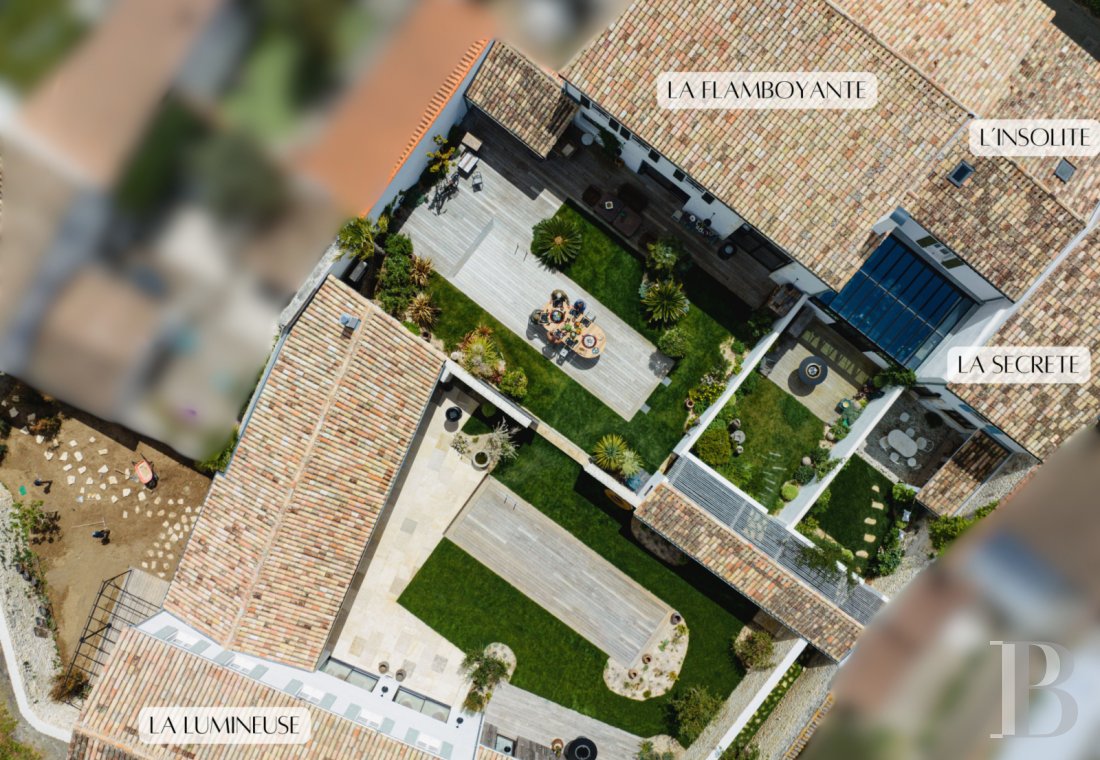 A former farm hamlet transformed into four guest houses on the Ile de Ré - photo  n°55