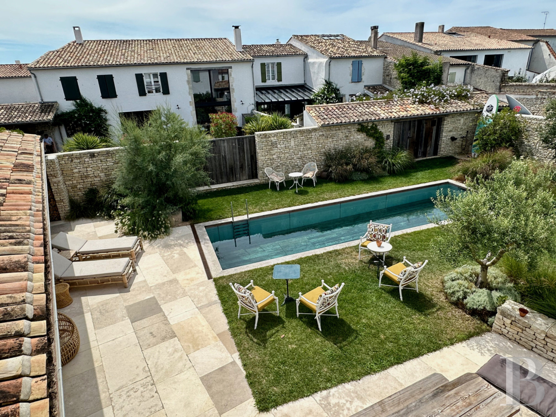 A former farm hamlet transformed into four guest houses on the Ile de Ré - photo  n°54