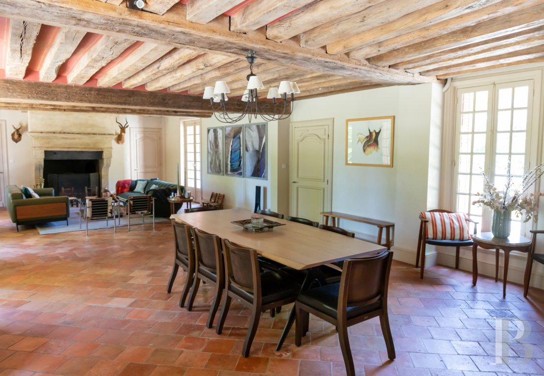 A manor house surrounded parkland and crossed by the River Sauldre in Romorantin, in the Sologne region - photo  n°11