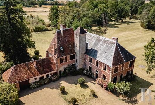 auvergne - A part-listed Renaissance chateau remodelled over time, with eight hectares of tree-dotted grounds by the city of Moulins in France’s Allier department
