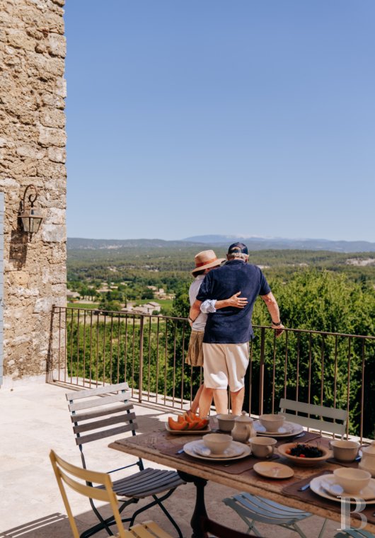 A former 18th-century silkworm farm overlooking the Luberon as far as Mount Ventoux, in Ménerbes, in the Vaucluse department - photo  n°7
