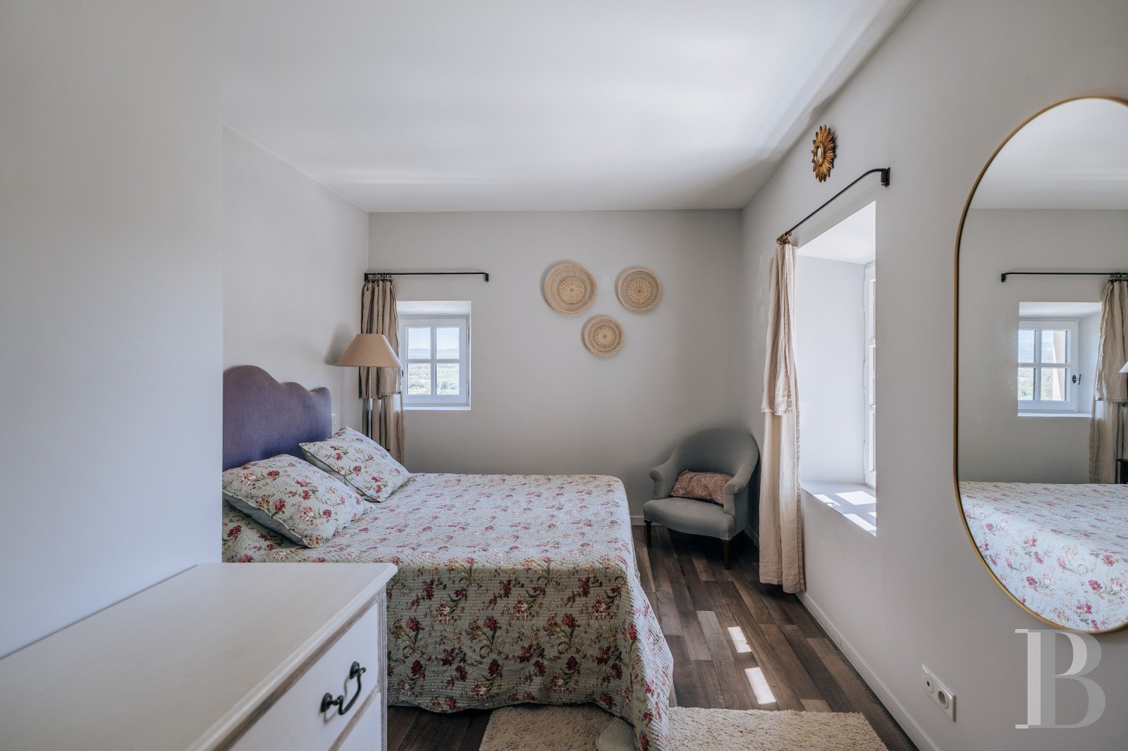 A former 18th-century silkworm farm overlooking the Luberon as far as Mount Ventoux, in Ménerbes, in the Vaucluse department - photo  n°30