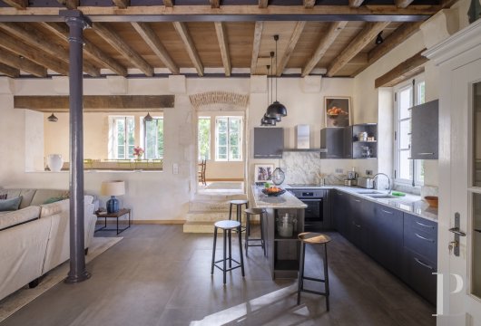 An old mill and miller's house beside a river near Argenton-sur-Creuse in the Indre department  - photo  n°17