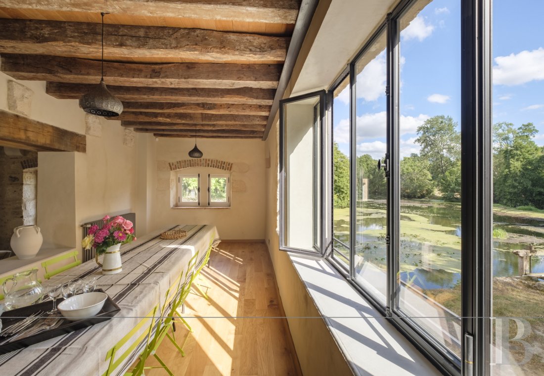 An old mill and miller's house beside a river near Argenton-sur-Creuse in the Indre department  - photo  n°19