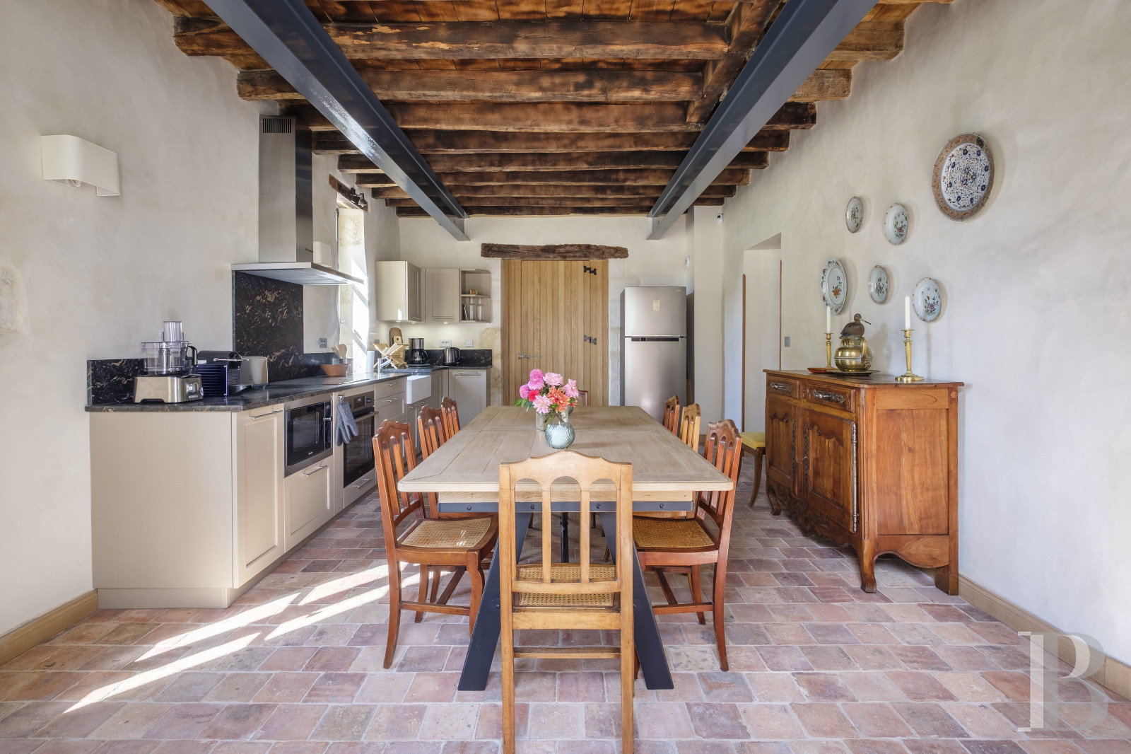 An old mill and miller's house beside a river near Argenton-sur-Creuse in the Indre department  - photo  n°5