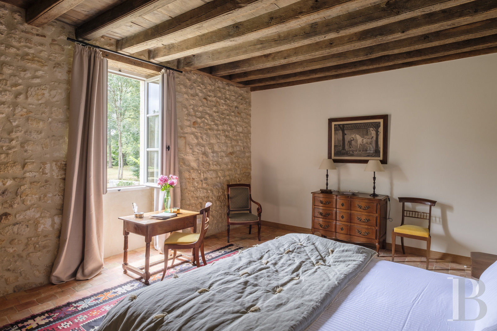 An old mill and miller's house beside a river near Argenton-sur-Creuse in the Indre department  - photo  n°9