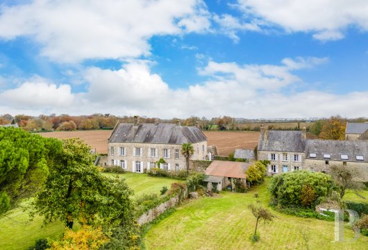 lower-normandy - A remarkable 14th-century presbytery with a gîte, outhouses and gardens, nestled on Normandy’s Cotentin peninsula, four kilometres from beaches and three hours from Paris