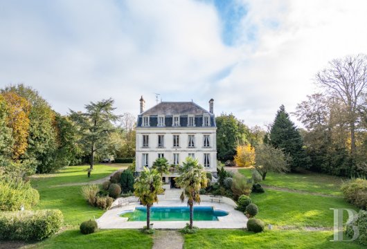 lower-normandy - A sumptuous house from the late 19th century with lush grounds, nestled 30 minutes from the English Channel in Normandy’s Calvados department