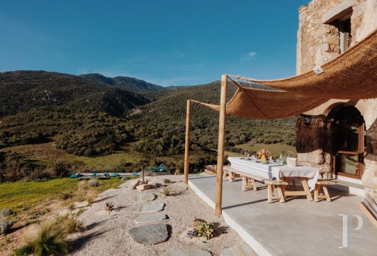 A renovated ancient wine press on the heights of Propriano, between Ajaccio and Bonifacio - photo  n°7