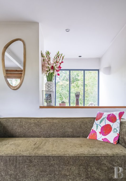 Dans les Yvelines, à Croissy-sur-Seine, une villa anglo-normande du 19e siècle en bordure du fleuve - photo  n°13