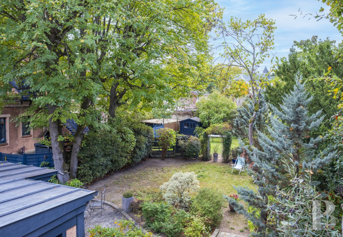 Dans les Yvelines, à Croissy-sur-Seine, une villa anglo-normande du 19e siècle en bordure du fleuve - photo  n°27