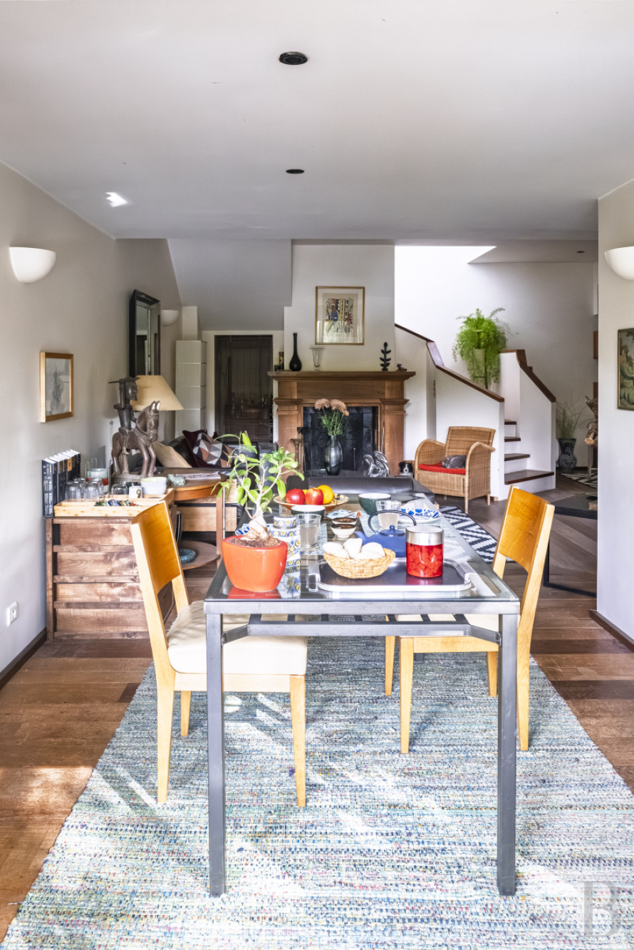 Dans les Yvelines, à Croissy-sur-Seine, une villa anglo-normande du 19e siècle en bordure du fleuve - photo  n°11