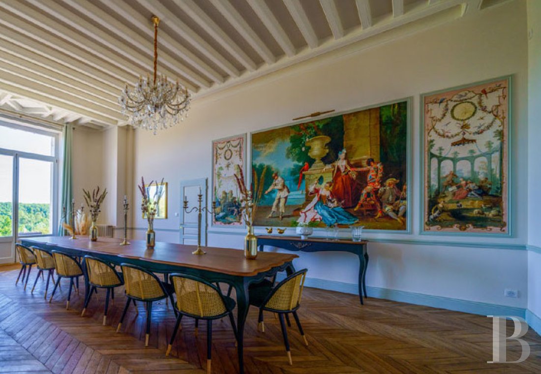 A 19th-century château built on medieval remains south-east of Tours, in Indre-et-Loire - photo  n°9