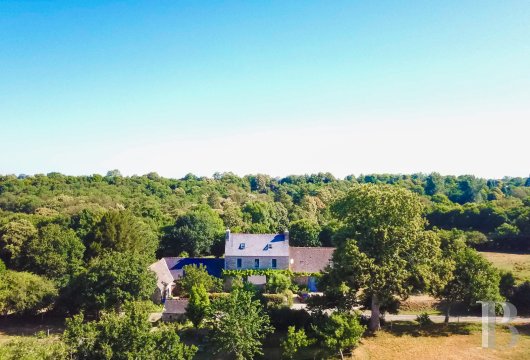brittany - A 17th-century house with outbuildings and almost 10 hectares of  meadows and woods, nestled in the River Léguer valley in Brittany