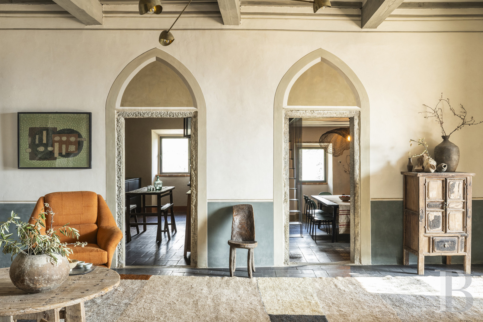 An old renovated farmhouse between Arezzo and Cortona in Tuscany  - photo  n°8