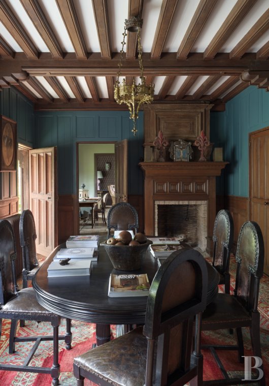 En Normandie, au sud-est de Fécamp, un domaine et ses multiples dépendances au milieu d’un immense parc - photo  n°8