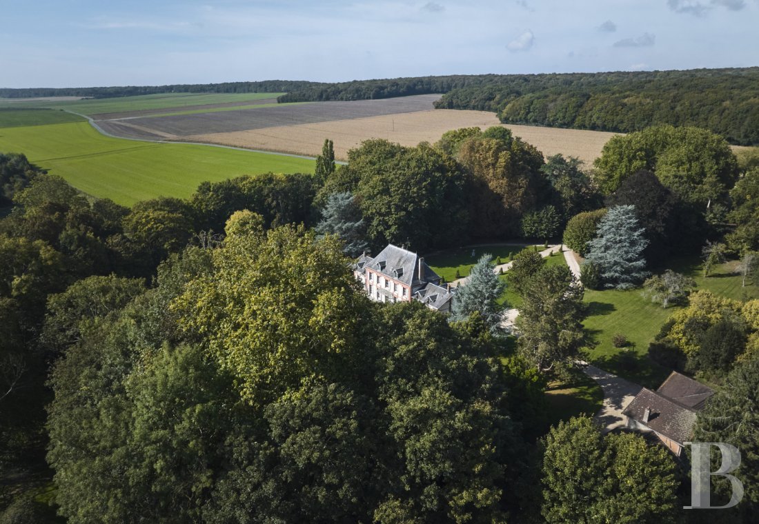 Dans l’Oise, non loin de Gisors, un château du 19e siècle et son grand parc arboré - photo  n°29