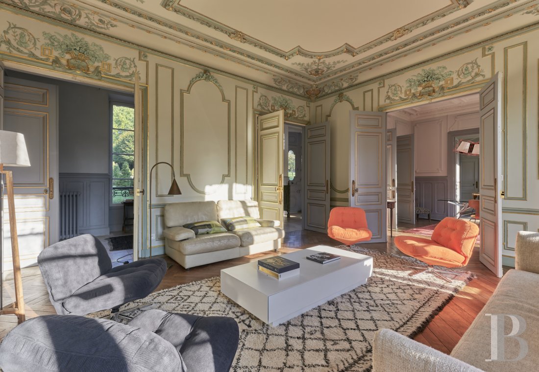 Dans l’Oise, non loin de Gisors, un château du 19e siècle et son grand parc arboré - photo  n°10