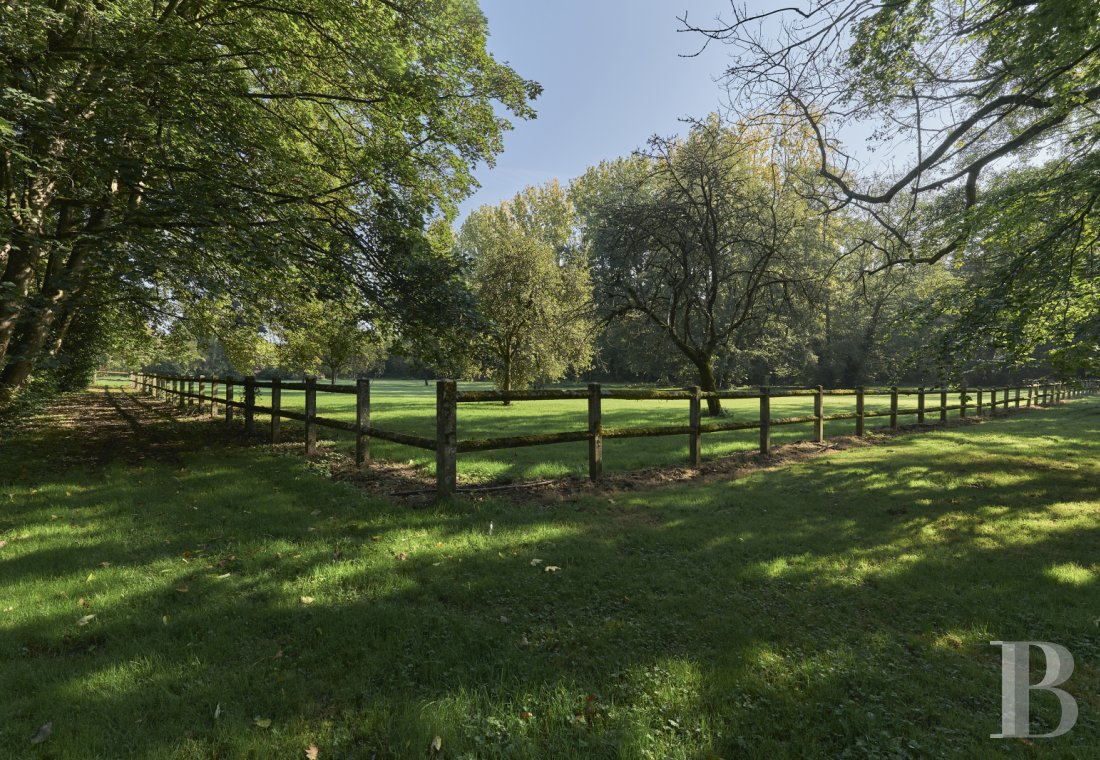 Dans l’Oise, non loin de Gisors, un château du 19e siècle et son grand parc arboré - photo  n°27
