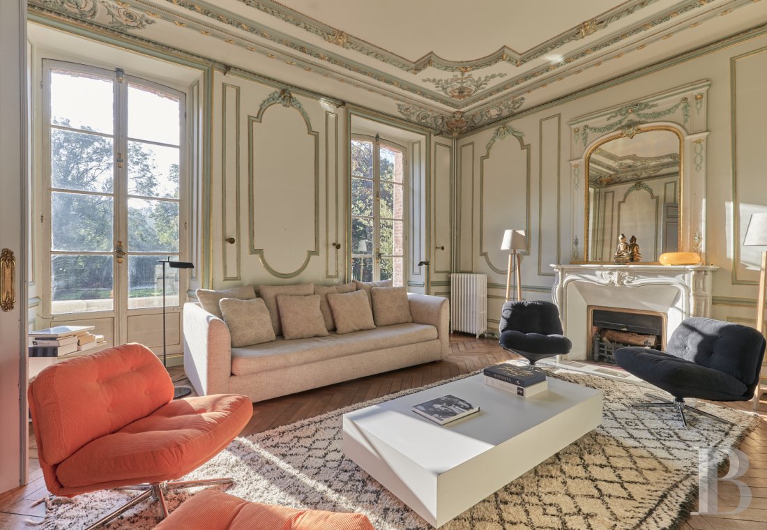 Dans l’Oise, non loin de Gisors, un château du 19e siècle et son grand parc arboré - photo  n°11